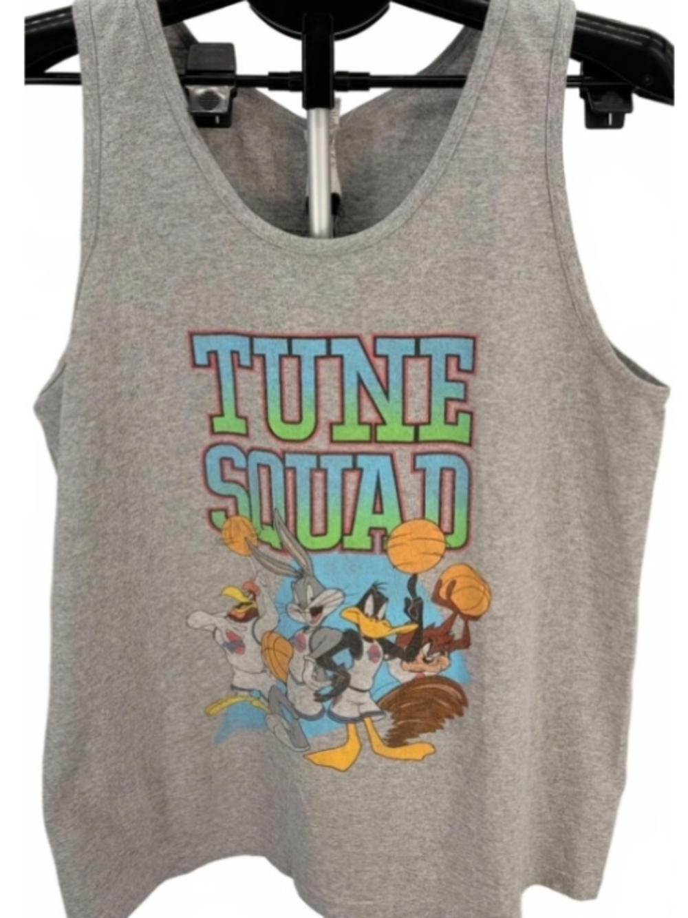 Gray 'Tune Squad' Looney Tunes Graphic Tank